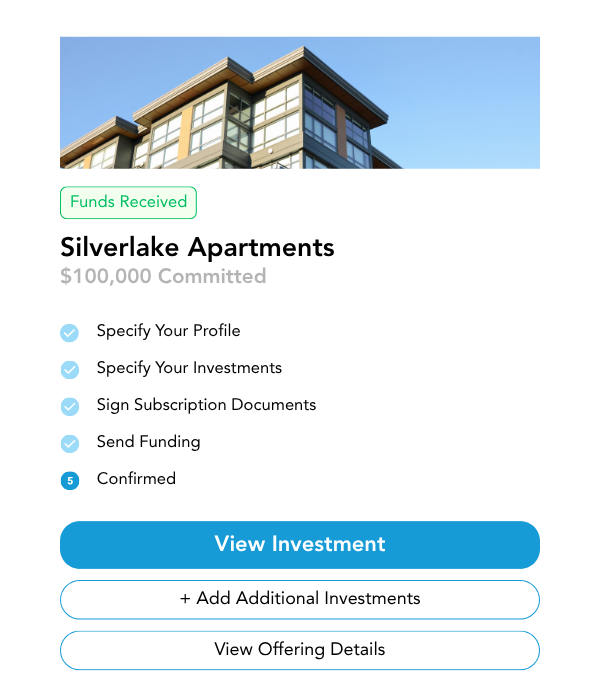 Investor-facing display of Fundamental Portal