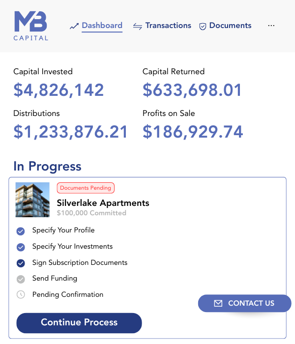 Fundamental Portal Custom Dashboard